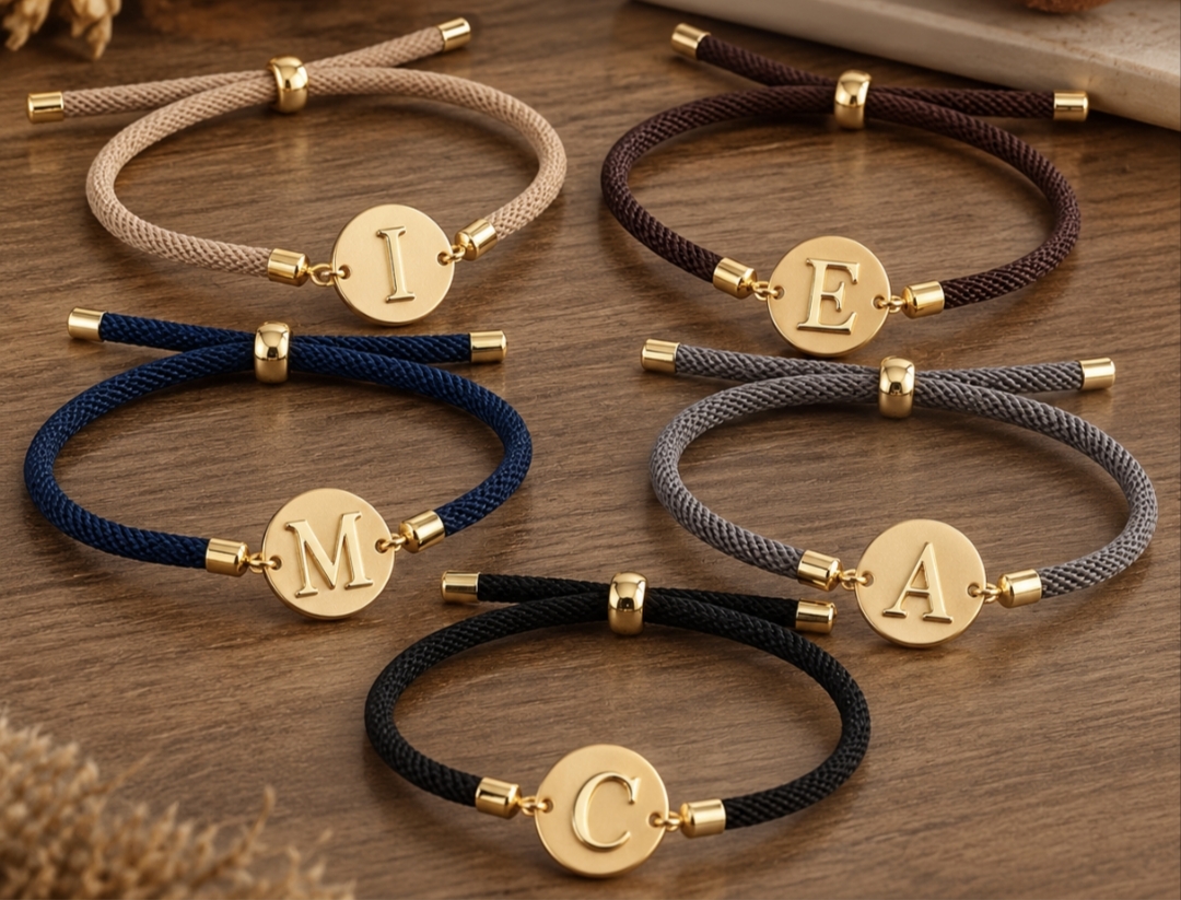 Pulsera cordón INICIAL - Imagen 3
